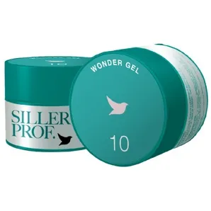 Гель камуфлюючий для нарощування нігтів, 30 мл №010 Рожева хмара Wonder Gel One Phase SILLER Professional