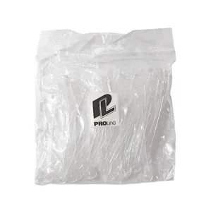 Гумки для коклюшок для завивки (в уп. 50шт) силіконові (прозорі) PROLine