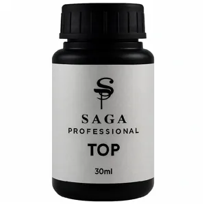 Топ без липкого шару з UV фільтром, 30 мл Expert Top SAGA Professional
