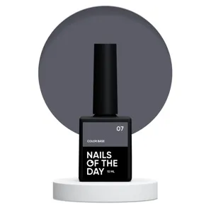 База кольорова для нігтів, 10 мл №07 Color Base NAILSOFTHEDAY