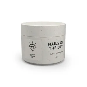 Топ без липкого шару з UV-фільтром, 30 мл Glossy Top No Wipe NAILSOFTHEDAY