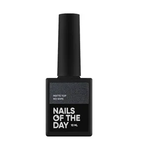 Топ матовий без липкого шару, 10 мл Matte Top No Wipе NAILSOFTHEDAY