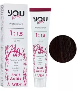 7 блондин Крем-фарба стійка з фруктовими кислотами, 100 мл You look Professional