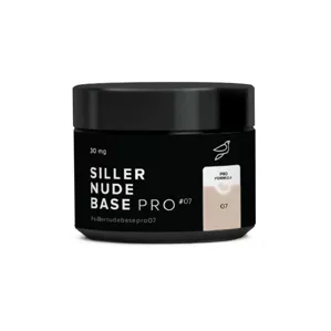 Основа камуфлююча, 30 мл №007 Nude PRO Base SILLER Professional   