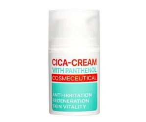 Крем з пантенолом для відновлення шкіри обличчя CICA-CREAM WITH PANTENOL, 50 мл KODI Professional 