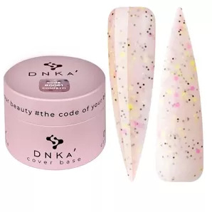 DNKa Cover  Base  Основа камуфляжна для гель-лаку 30мл  №61 Confetty 