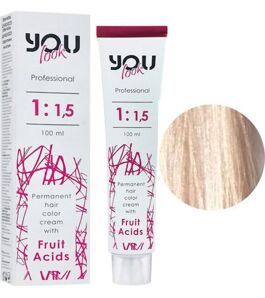 Пудрово-рожевий коректор (Powder Rose) Крем-фарба стійка з фруктовими кислотами, 100 мл You look Professional