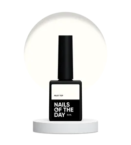 Топ камуфлюючий молочний, без липкого шару, 10 мл Milk Top NAILSOFTHEDAY