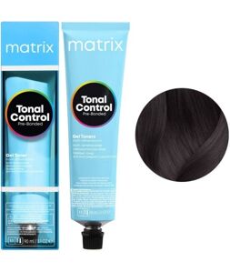 4AA шатен глибокий попелястий Гелевий тонер на кислотній основі для волосся, без вмісту аміаку,  90мл Tonal Control MATRIX 