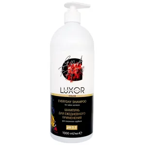 Шампунь професійний для щоденного застосування (рН 5,0-6,0), 1000 мл Everyday Shampoo Color service LUXOR Professional