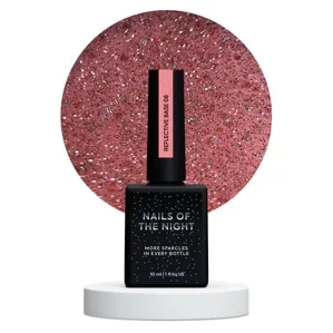 База камуфлююча, світловідбиваюча з шимером, 10 мл №08 Reflective Base NAILSOFTHENIGHT