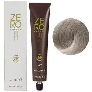 10/7 платиновий блондин перлинний Крем-фарба для волосся без аміаку, 100 мл ZERO VEGAN Vitality`s