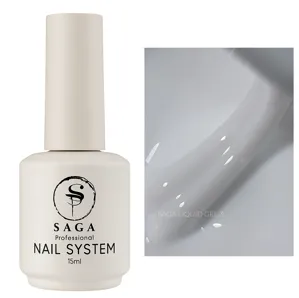 Гель рідкий для зміцнення нігтів, 15 мл №03 Liquid Gel SAGA Professional