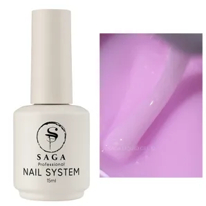 Гель рідкий для зміцнення нігтів, 15 мл №12 Liquid Gel SAGA Professional