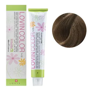 7 Стійка крем-фарба для волосся, 100мл  Hair color cream Lovin Color LOVIEN Essential