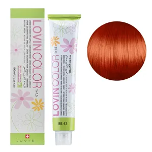 88/43 Стійка крем-фарба для волосся, 100мл  Hair color cream Lovin Color LOVIEN Essential