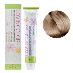 9/32 Стійка крем-фарба для волосся, 100мл  Hair color cream Lovin Color LOVIEN Essential