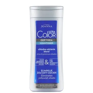 Кондиціонер антижовтий для освітленого і сивого волосся, 200 мл CONDITIONER Ultra Color System Joanna