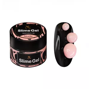 F.O.X Slime Gel Гель-жуйка для дизайну 10мл Nude