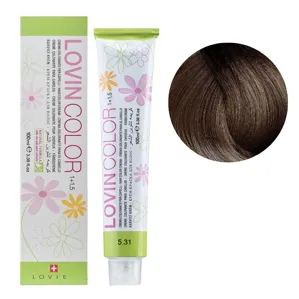5/31 Стійка крем-фарба для волосся, 100мл  Hair color cream Lovin Color LOVIEN Essential