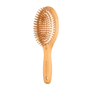 Щітка-масажна для волосся бамбукова BAMBOO TOUCH DETENGLE MASSAGE "М"  ID1010 Olivia Garden