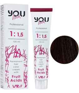 7/00 інтенсивний блондин Крем-фарба стійка з фруктовими кислотами, 100 мл You look Professional