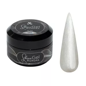 F.O.X Aurora Shine Gel Гель для укріплення натуральних нігтів 15мл №003