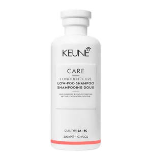 Шампунь безсульфатний для кучерявого та неслухняного волосся (Curl Type 2A-4C), 300 мл Low-Poo Shampoo Confident Curl Care Line KEUNE