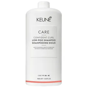 Шампунь безсульфатний для кучерявого та неслухняного волосся (Curl Type 2A-4C), 1000 мл Low-Poo Shampoo Confident Curl Care Line KEUNE