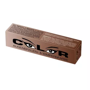 Фарба для брів та вій Колір: Натурально-коричневий, 15 мл Comair Color