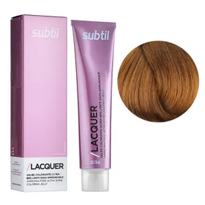 8/34 світлий блондин золотисто-мідний Безаміачна тонувальна гелева фарба на кислотній основі, 60 мл LACQUER SUBTIL
