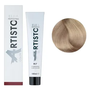 10/7 Стійка крем-фарба для волосся, 100 мл Permanent Hair Color ARTISTO ELEA Professional