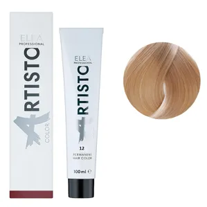 12 Стійка крем-фарба для волосся, 100 мл Permanent Hair Color ARTISTO ELEA Professional