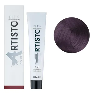 5/2 Стійка крем-фарба для волосся, 100 мл Permanent Hair Color ARTISTO ELEA Professional