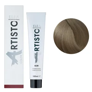 8/00 Стійка крем-фарба для волосся, 100 мл Permanent Hair Color ARTISTO ELEA Professional
