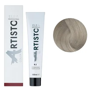 8/1 Стійка крем-фарба для волосся, 100 мл Permanent Hair Color ARTISTO ELEA Professional