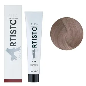 8/12 Стійка крем-фарба для волосся, 100 мл Permanent Hair Color ARTISTO ELEA Professional