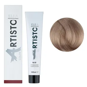 8/32 Стійка крем-фарба для волосся, 100 мл Permanent Hair Color ARTISTO ELEA Professional