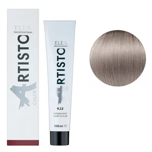 9/12 Стійка крем-фарба для волосся, 100 мл Permanent Hair Color ARTISTO ELEA Professional