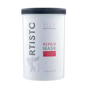 Маска відновлювальна для фарбованого і сухого волосся, 1100 мл Repair Mask Salon ARTISTO ELEA Professional