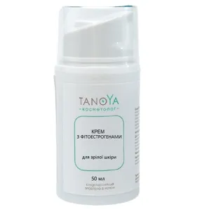 Крем з фітоестрогенами для зрілої шкіри обличчя, 50 мл TANOYA Cosmetolog