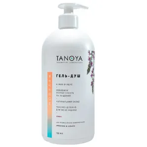 Гель-душ для всієї родини ЕКО, з ароматом "Вербена", 500 мл TANOYA Моделяж