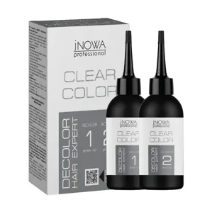 Засіб для видалення фарби з волосся, 150 мл+150 мл ClearColor DECOLOR Hair Expert jNOWA Professional