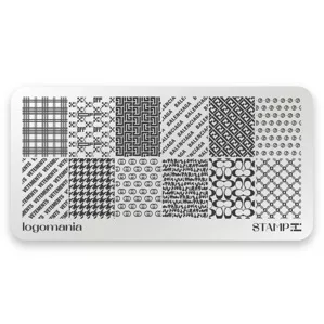 ADORE STAMP IT Пластина для стемпінга  Logomania