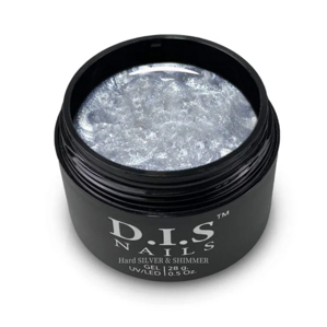 D.I.S.Nails Гель Hard SILVER & SHIMMER з шиммером 28 г