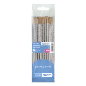 Набір змінних файлів papmAm (10шт) м`які на дерев`яній основі 150 грит SMART 20 (DWC-20-150) STALEKS PRO