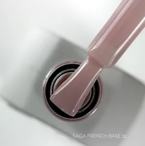 База камуфлююча, 9 мл №11 French Base SAGA Professional