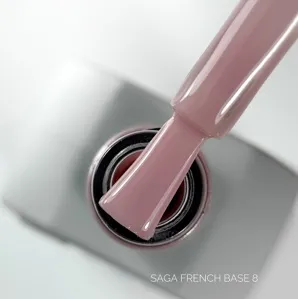 База камуфлююча, 15 мл №08 French Base SAGA Professional