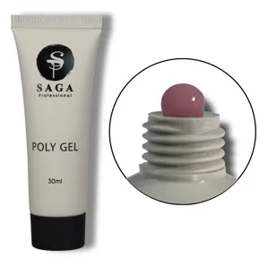 Полігель для нігтів, 30 мл №06 Poly Gel NEW SAGA Professional