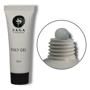 Полігель для нігтів, 30 мл №09 Poly Gel NEW SAGA Professional